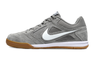 Nike SB Gato IC Football Shoes - Grey/White