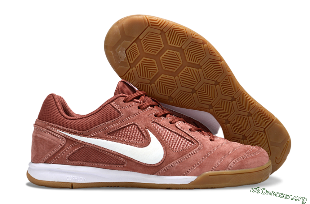 Nike SB Gato IC Football Shoes - Red/White 2