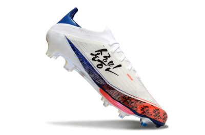Son x Adidas F50+ Elite Lightstrike Pro FG Football Boots - White/Black/Blue