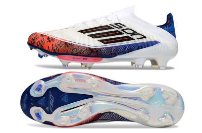 Son x Adidas F50+ Elite Lightstrike Pro FG Football Boots - White/Black/Blue
