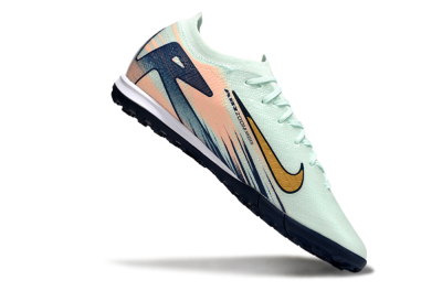 Nike Air Zoom Mercurial Vapor 16 Elite TF Football Shoes - Jade/Yellow/Blue