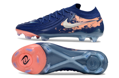 Nike Phantom GX 2 Elite FG Football Boots - Blue/White/Pink