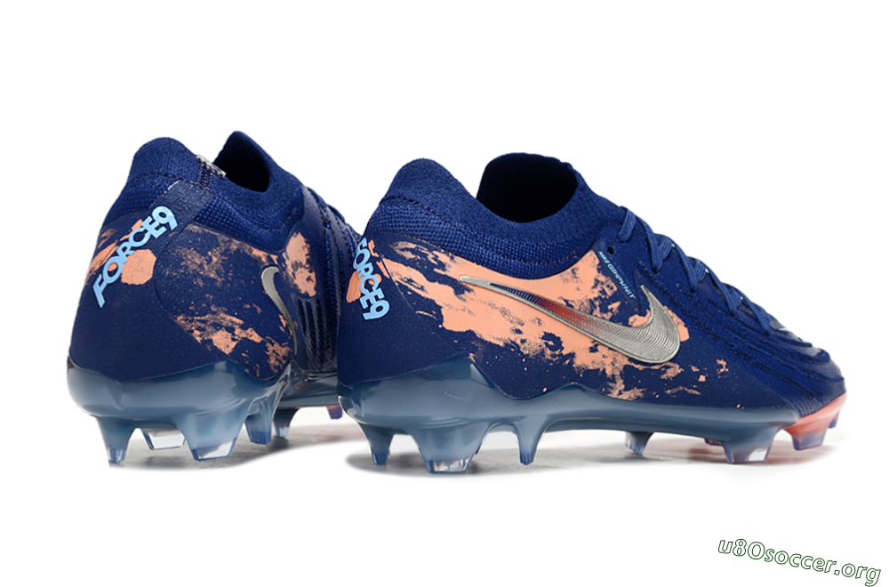 Nike Phantom GX 2 Elite FG Football Boots - Blue/White/Pink 6
