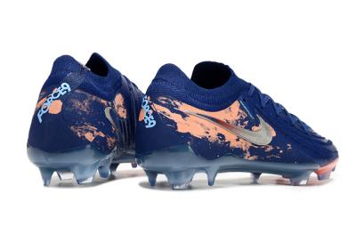 Nike Phantom GX 2 Elite FG Football Boots - Blue/White/Pink
