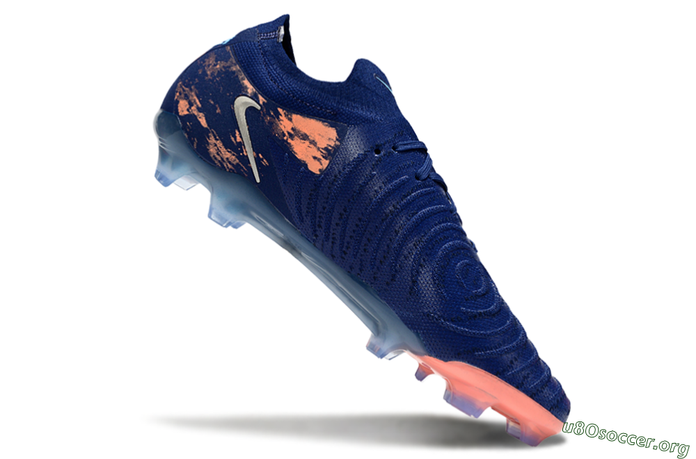 Nike Phantom GX 2 Elite FG Football Boots - Blue/White/Pink 4