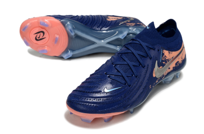 Nike Phantom GX 2 Elite FG Football Boots - Blue/White/Pink
