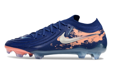 Nike Phantom GX 2 Elite FG Football Boots - Blue/White/Pink