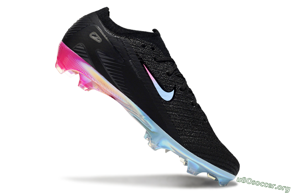 Nike Air Zoom Mercurial Vapor 16 Elite FG Football Boots - Black/Jade/Pink 4