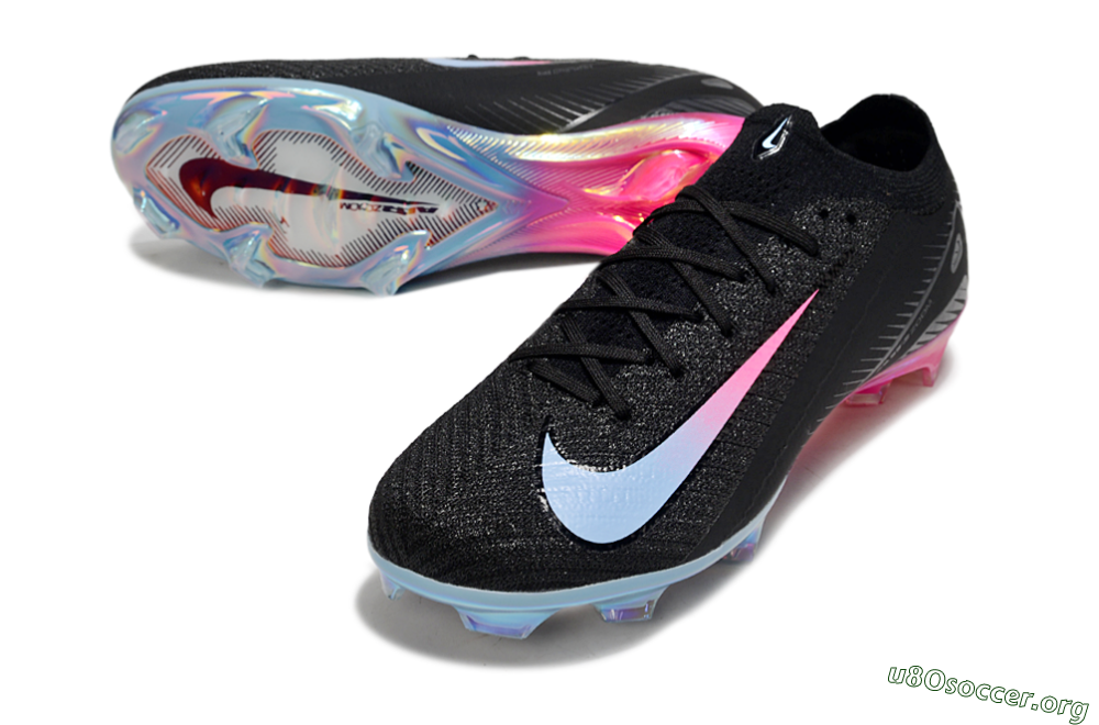 Nike Air Zoom Mercurial Vapor 16 Elite FG Football Boots - Black/Jade/Pink 0
