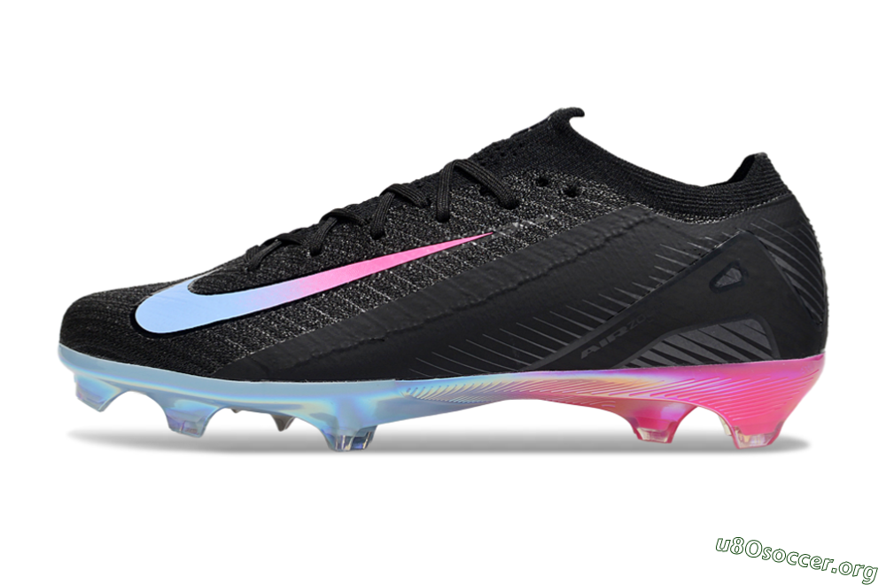 Nike Air Zoom Mercurial Vapor 16 Elite FG Football Boots - Black/Jade/Pink 3