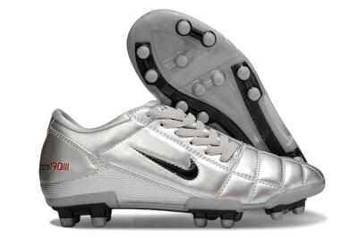 Nike Total 90 III FG Football Boots - Silver/Black