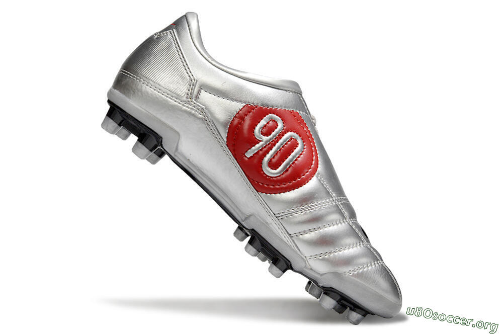 Nike Total 90 III FG Football Boots - Silver/Black 4