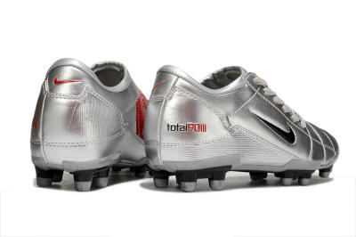 Nike Total 90 III FG Football Boots - Silver/Black