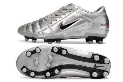 Nike Total 90 III FG Football Boots - Silver/Black