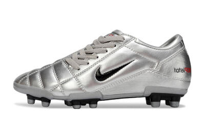 Nike Total 90 III FG Football Boots - Silver/Black