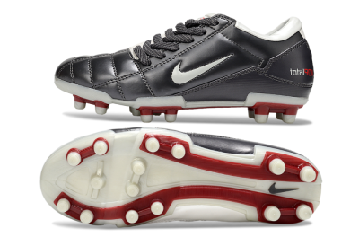 Nike Total 90 III FG Football Boots - Grey/White/Red