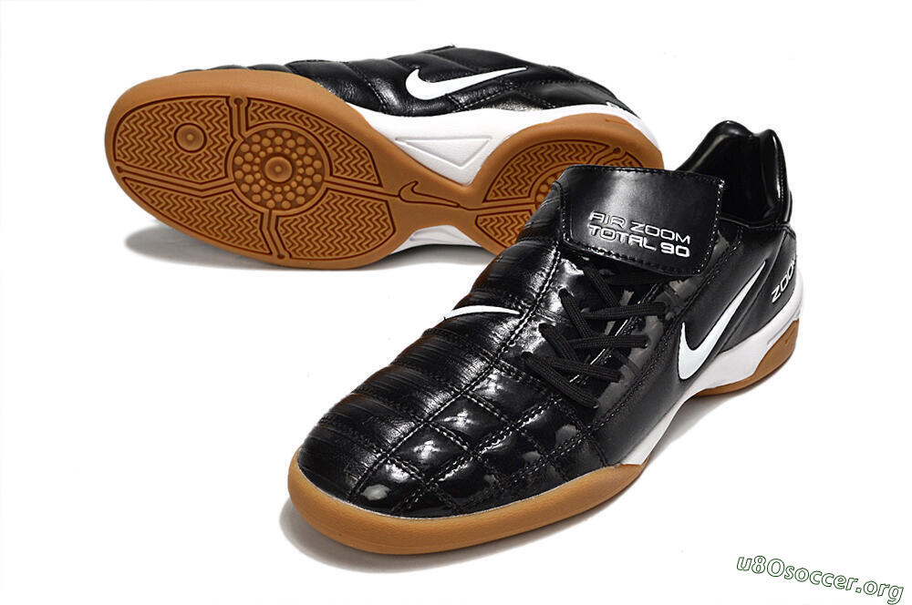 Nike Air Zoom Total 90 III IC Football Shoes - Black/White 0