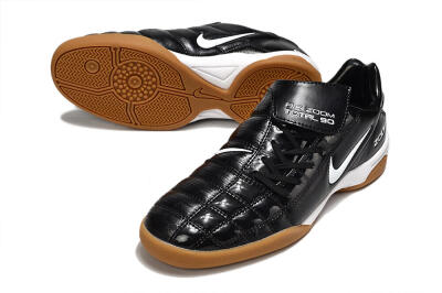 Nike Air Zoom Total 90 III IC Football Shoes - Black/White