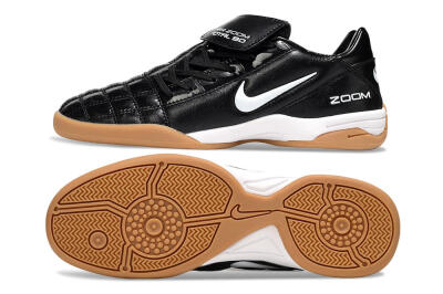 Nike Air Zoom Total 90 III IC Football Shoes - Black/White