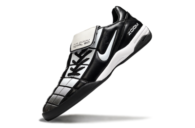 Nike Air Zoom Total 90 III IC Football Shoes - Black/White