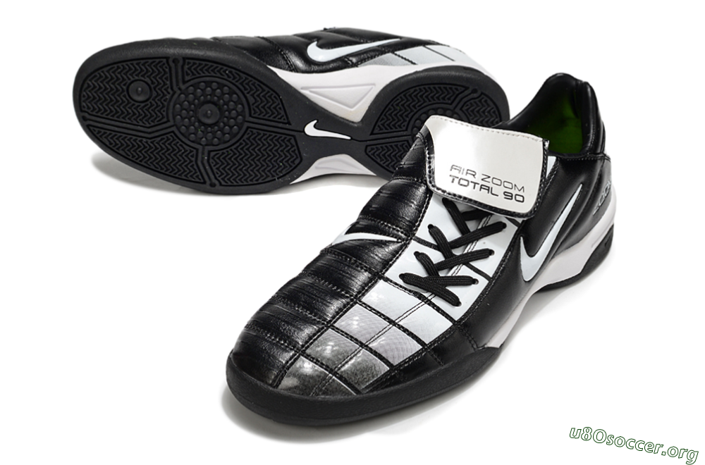 Nike Air Zoom Total 90 III IC Football Shoes - Black/White 0