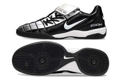 Nike Air Zoom Total 90 III IC Football Shoes - Black/White
