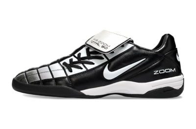 Nike Air Zoom Total 90 III IC Football Shoes - Black/White