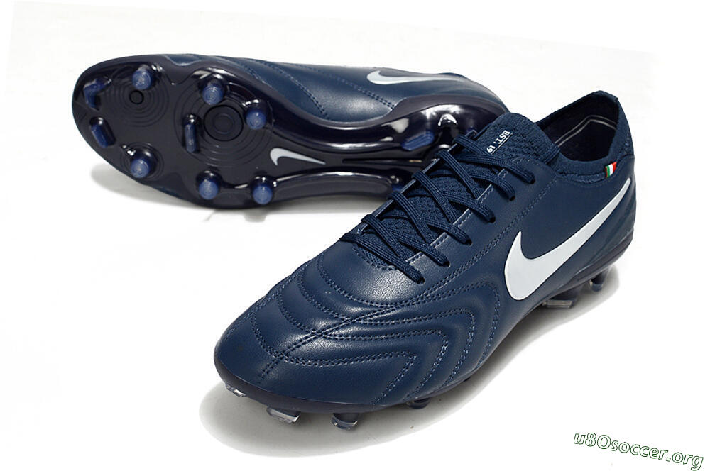 Nike Tiempo Legend 10 Elite FG Football Boots - Blue/White 0