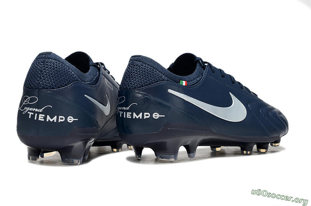 Nike Tiempo Legend 10 Elite FG Football Boots - Blue/White 6