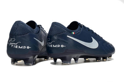 Nike Tiempo Legend 10 Elite FG Football Boots - Blue/White