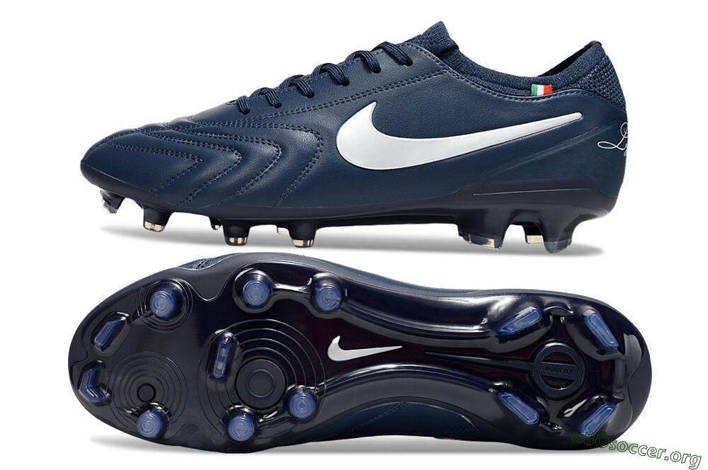 Nike Tiempo Legend 10 Elite FG Football Boots - Blue/White 1