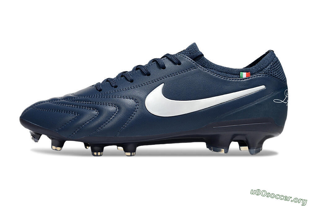 Nike Tiempo Legend 10 Elite FG Football Boots - Blue/White 3