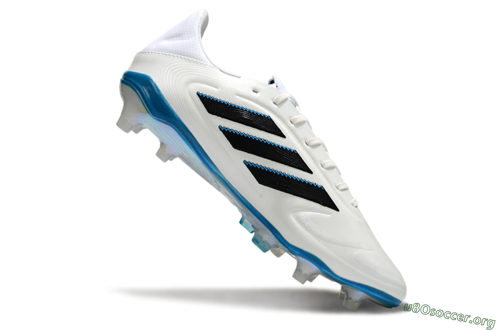 Adidas Copa Pure 3 Elite FG Football Boots - White/Black/Blue 4