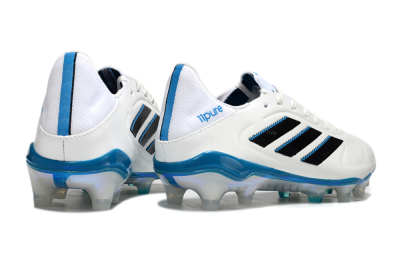 Adidas Copa Pure 3 Elite FG Football Boots - White/Black/Blue