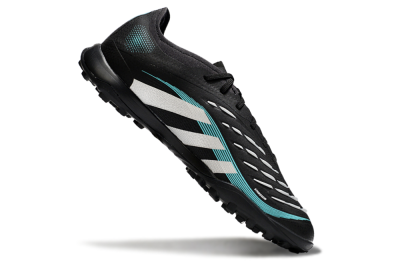 Adidas Predator 25 Elite TF Football Shoes - Black/White/Jade