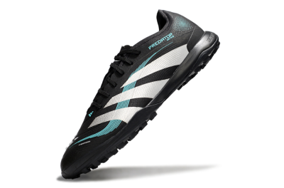 Adidas Predator 25 Elite TF Football Shoes - Black/White/Jade