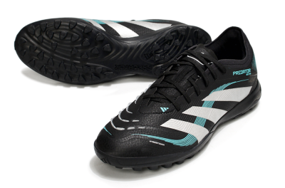 Adidas Predator 25 Elite TF Football Shoes - Black/White/Jade