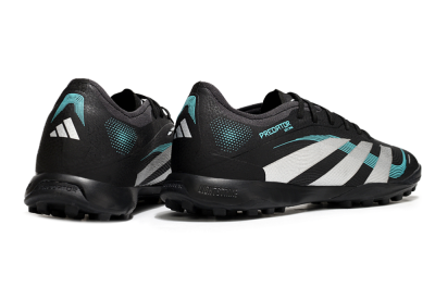 Adidas Predator 25 Elite TF Football Shoes - Black/White/Jade