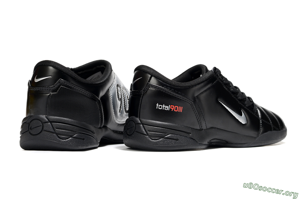 Nike Total 90 III IC Football Shoes - Black/White 6