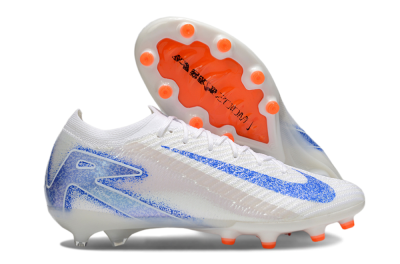 Nike Air Zoom Mercurial Vapor 16 Elite AG Football Boots - White/Blue
