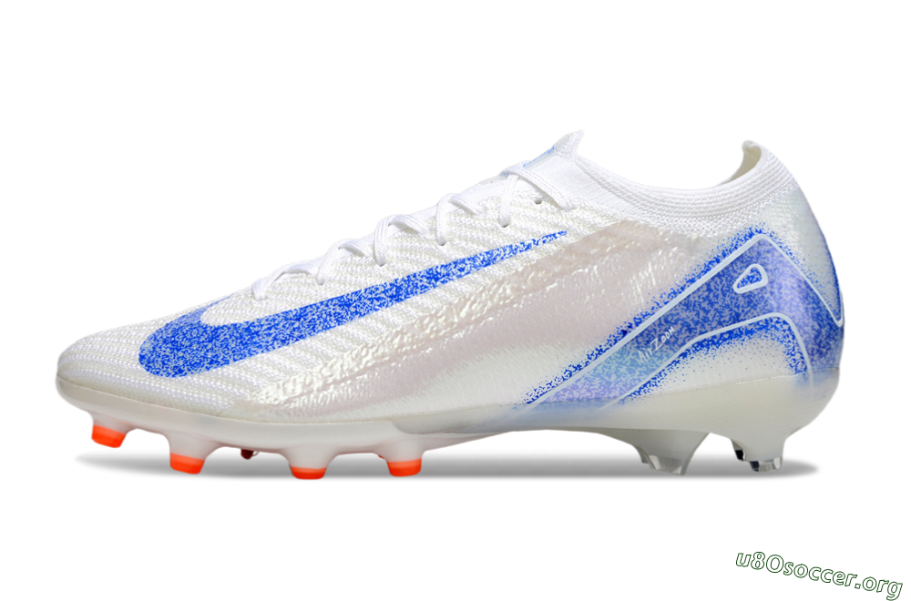 Nike Air Zoom Mercurial Vapor 16 Elite AG Football Boots - White/Blue 3
