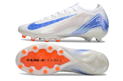 Nike Air Zoom Mercurial Vapor 16 Elite AG Football Boots - White/Blue