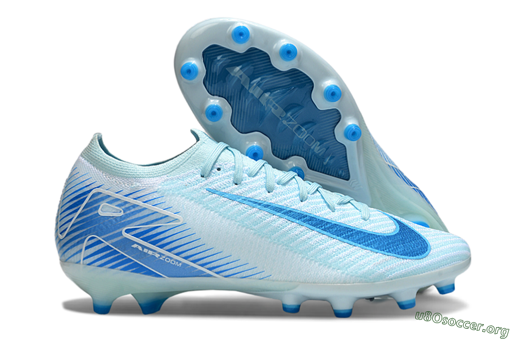 Nike Air Zoom Mercurial Vapor 16 Elite AG Football Boots - Jade/White 2