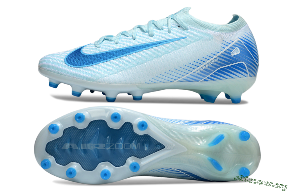 Nike Air Zoom Mercurial Vapor 16 Elite AG Football Boots - Jade/White 1