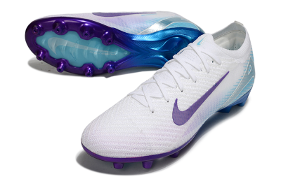 Nike Air Zoom Mercurial Vapor 16 Elite AG Football Boots - White/Purple/Jade