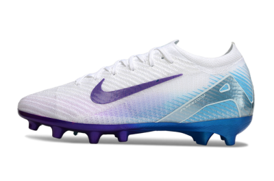 Nike Air Zoom Mercurial Vapor 16 Elite AG Football Boots - White/Purple/Jade