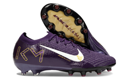 Nike Air Zoom Mercurial Vapor 16 Elite AG Football Boots - Purple/White/Gold