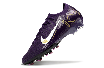 Nike Air Zoom Mercurial Vapor 16 Elite AG Football Boots - Purple/White/Gold