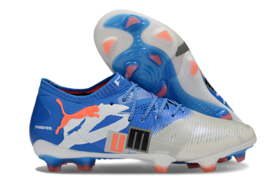 Puma Future 8 Ultimate FG Football Boots - Blue/Silver/Black