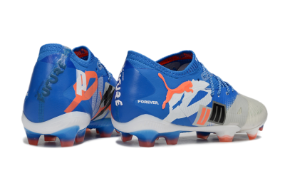 Puma Future 8 Ultimate FG Football Boots - Blue/Silver/Black